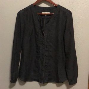 Charcoal Gray Blouse